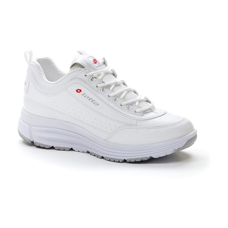 Zapatillas Deportivas Lotto Love Ride Prime II W Mujer Blancas Rojas | MI648304L5