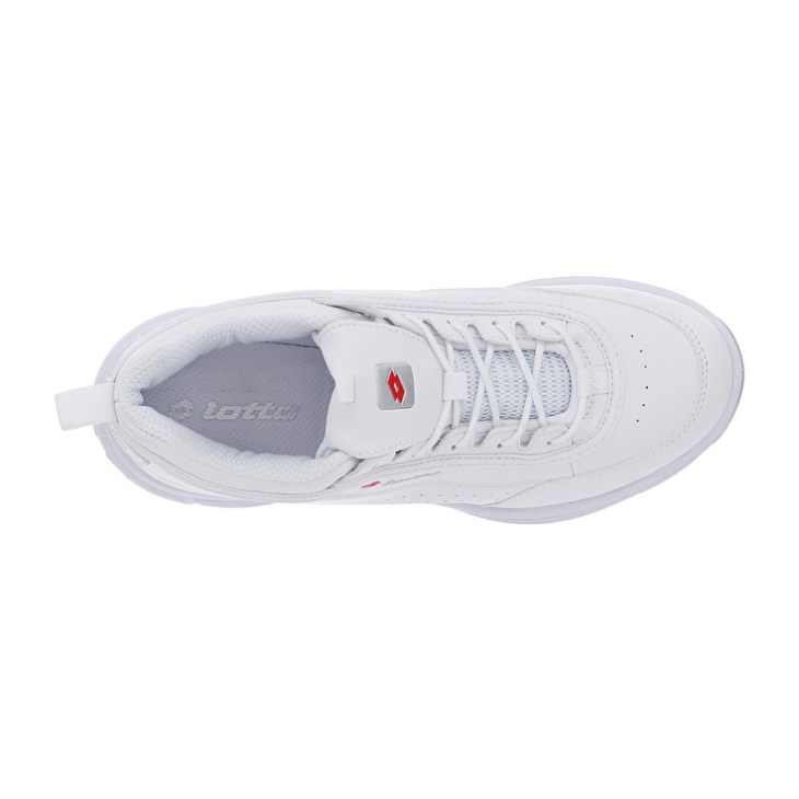 Zapatillas Deportivas Lotto Love Ride Prime II W Mujer Blancas Rojas | MI648304L5