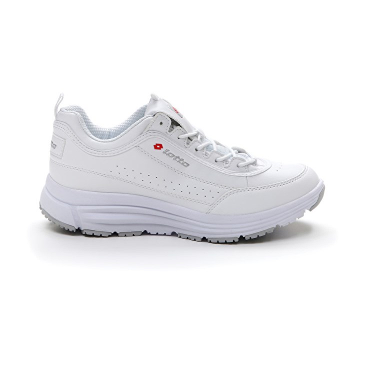 Zapatillas Deportivas Lotto Love Ride Prime II W Mujer Blancas Rojas | MI648304L5