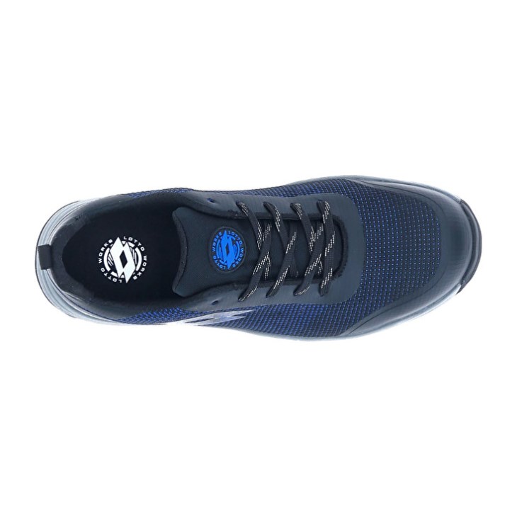 Zapatillas Deportivas Lotto Move 400 S1PL SR HRO Hombre Negras Azules | RT467466U9