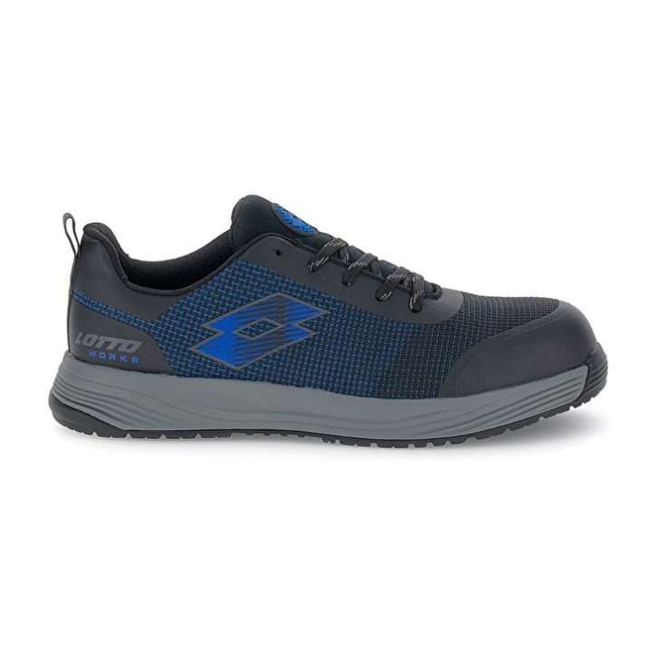 Zapatillas Deportivas Lotto Move 400 S1PL SR HRO Hombre Negras Azules | RT467466U9