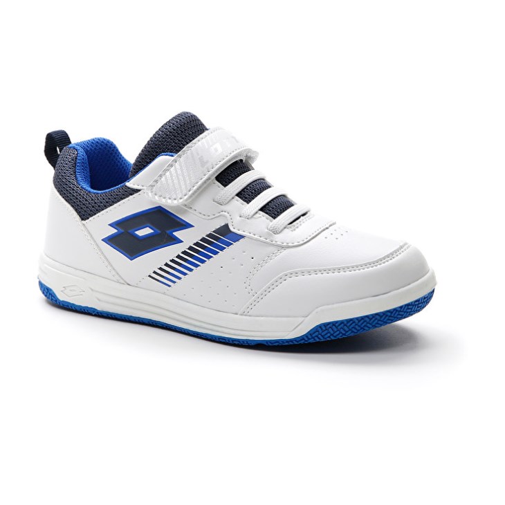 Zapatillas Deportivas Lotto Set Ace AMF XVIII CL S Niños Blancas Azules Azules | DQ901930M9
