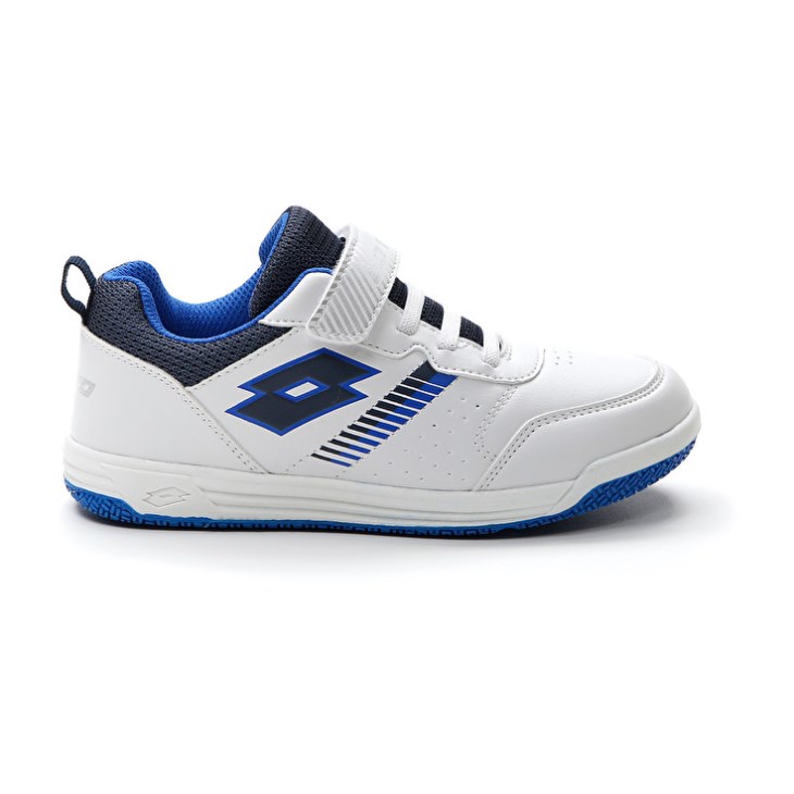 Zapatillas Deportivas Lotto Set Ace AMF XVIII CL S Niños Blancas Azules Azules | DQ901930M9