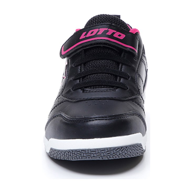 Zapatillas Deportivas Lotto Set Ace AMF Xiv CL SL Niños Negras Fucsia | ZX695279S7