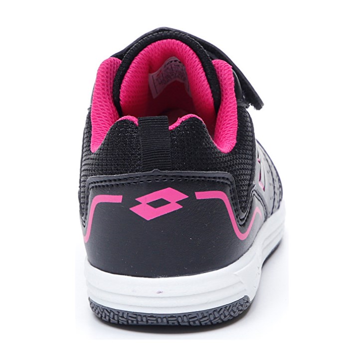 Zapatillas Deportivas Lotto Set Ace AMF Xiv CL SL Niños Negras Fucsia | ZX695279S7