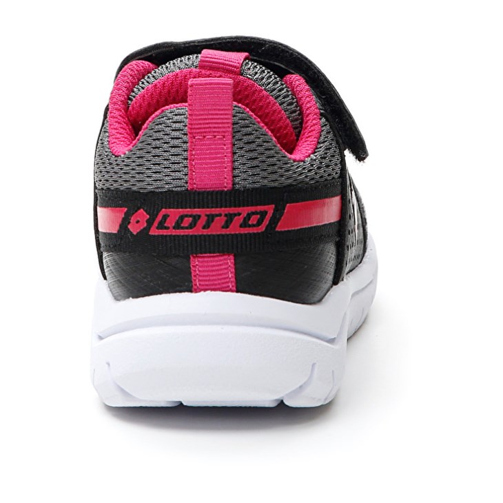 Zapatillas Deportivas Lotto Spacelite AMF INF S Niños Negras Gris Rosas | XN974517Y3