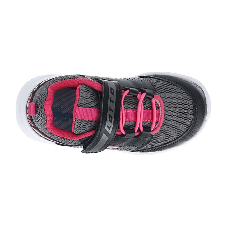 Zapatillas Deportivas Lotto Spacelite AMF INF S Niños Negras Gris Rosas | XN974517Y3