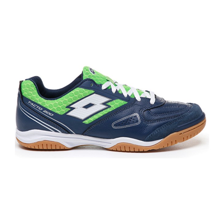Zapatillas Fútbol Sala Lotto Tacto 200 IV Hombre Azul Marino Azules Verde | IA340854A0