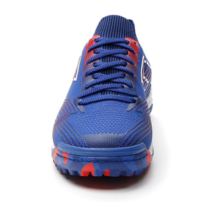 Zapatillas Fútbol Sala Lotto Tacto 250 TF Hombre Azules Blancas Rojas | KM186618Q9