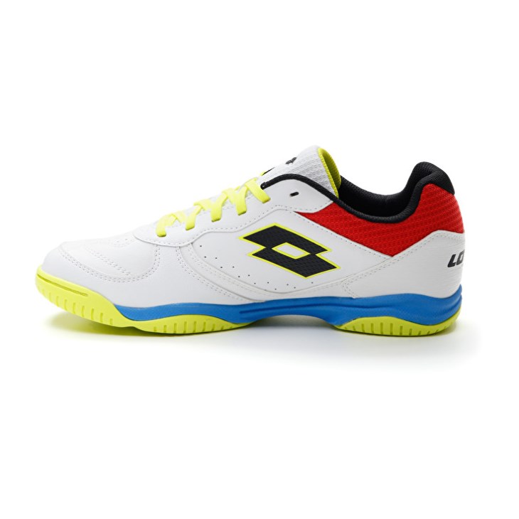 Zapatillas Fútbol Sala Lotto Tacto 300 VII ID Hombre Blancas Amarillo | KY117841W2