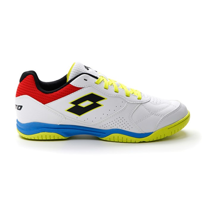 Zapatillas Fútbol Sala Lotto Tacto 300 VII ID Hombre Blancas Amarillo | KY117841W2