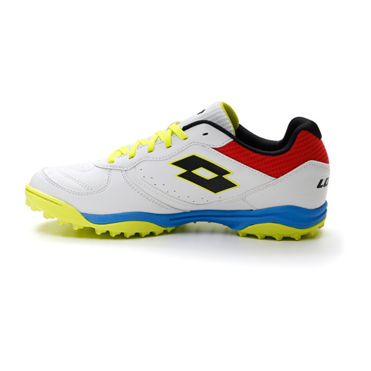 Zapatillas Fútbol Sala Lotto Tacto 300 VII TF Hombre Blancas Amarillo | ZJ583768W3