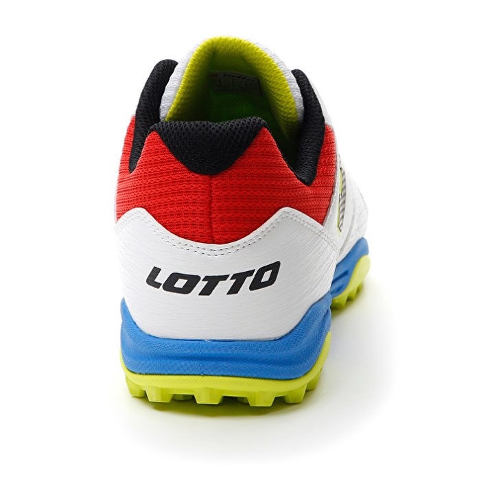 Zapatillas Fútbol Sala Lotto Tacto 300 VII TF Hombre Blancas Amarillo | ZJ583768W3