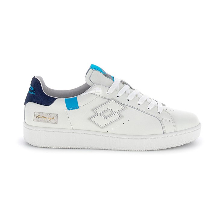 Zapatillas Lotto Autograph Fluo Hombre Blancas | PH995059Z1
