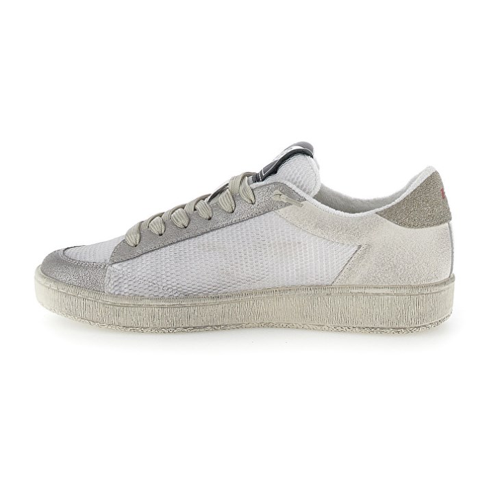 Zapatillas Lotto Autograph Grid 1 Hombre Blancas Gris Oscuro Plateadas | FN043324B8