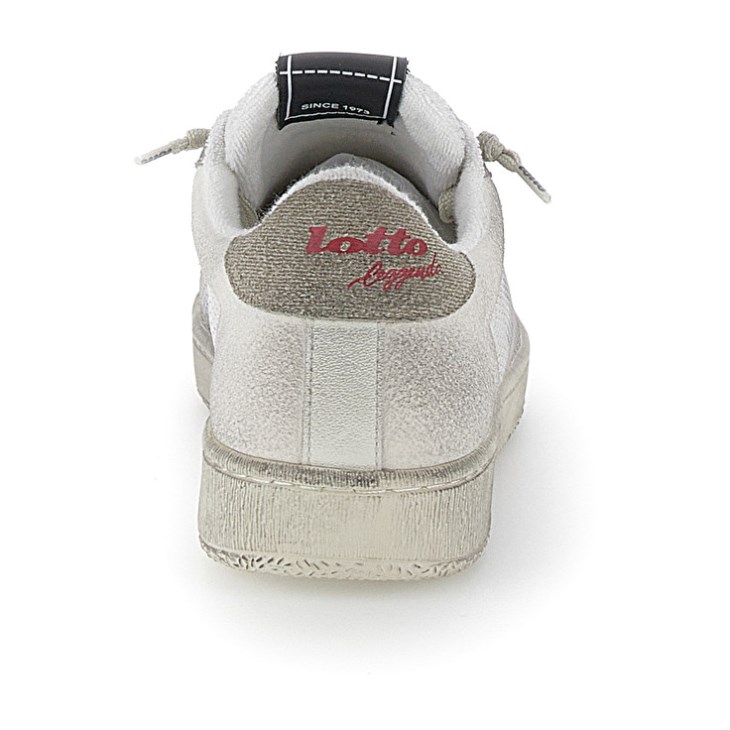 Zapatillas Lotto Autograph Grid 1 Hombre Blancas Gris Oscuro Plateadas | FN043324B8