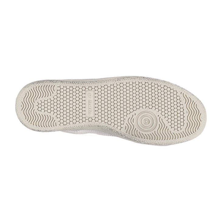 Zapatillas Lotto Autograph Grid 1 Hombre Blancas Gris Oscuro Plateadas | FN043324B8