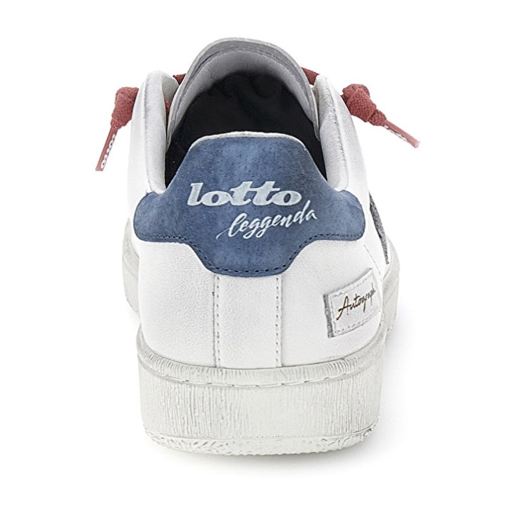 Zapatillas Lotto Autograph Legend 1 Hombre Blancas Negras Gris | VT741614F2