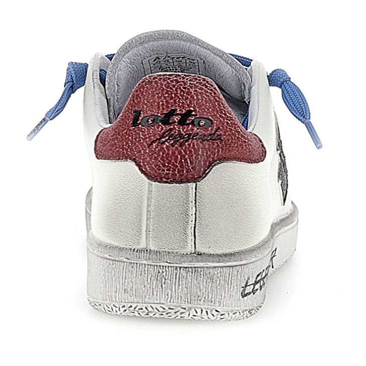 Zapatillas Lotto Autograph Legend 2 Hombre Blancas Negras Rojas | PL451945X8