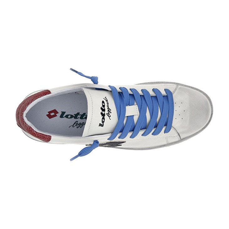 Zapatillas Lotto Autograph Legend 2 Hombre Blancas Negras Rojas | PL451945X8