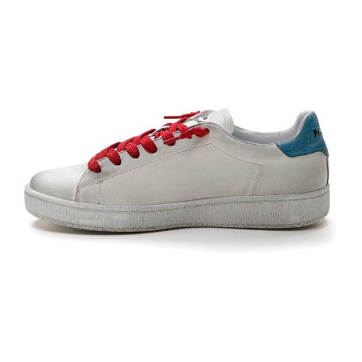 Zapatillas Lotto Autograph Legend Hombre Blancas Negras Azules | TY034653S7
