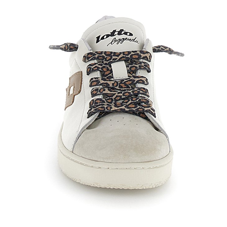 Zapatillas Lotto Autograph Leo Lace W Mujer Blancas Doradas | GX525702E7
