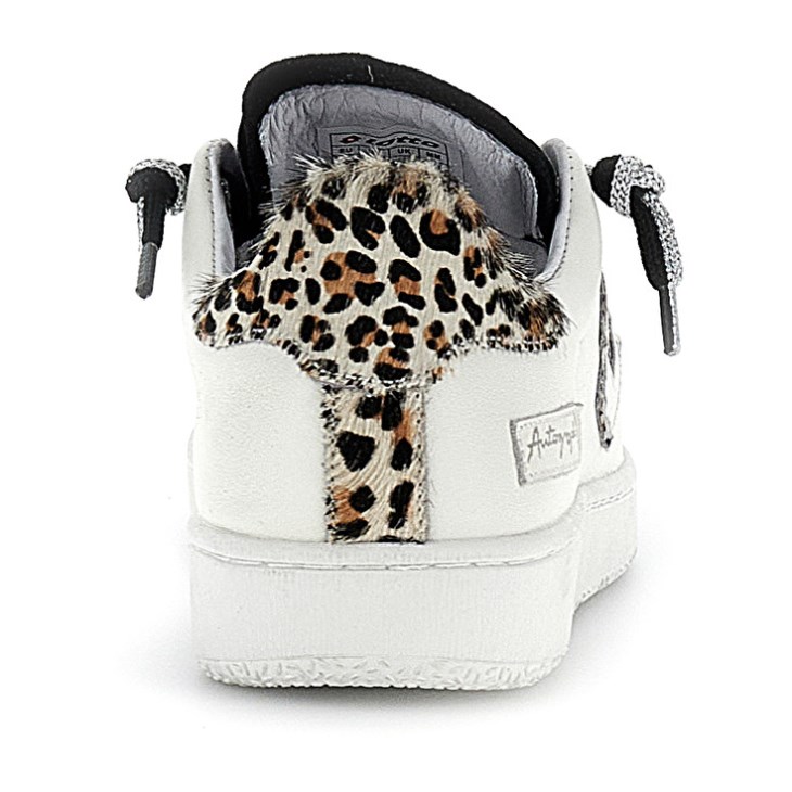 Zapatillas Lotto Autograph Leopard W Mujer Blancas Negras Marrones | EF489588S1