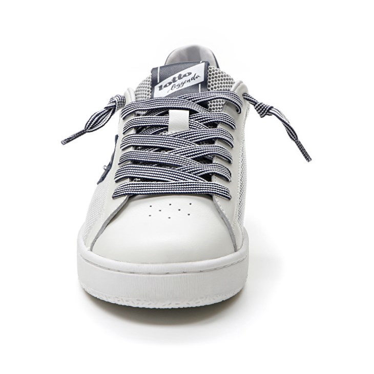 Zapatillas Lotto Autograph NET Hombre Blancas Azules | TI073397U3