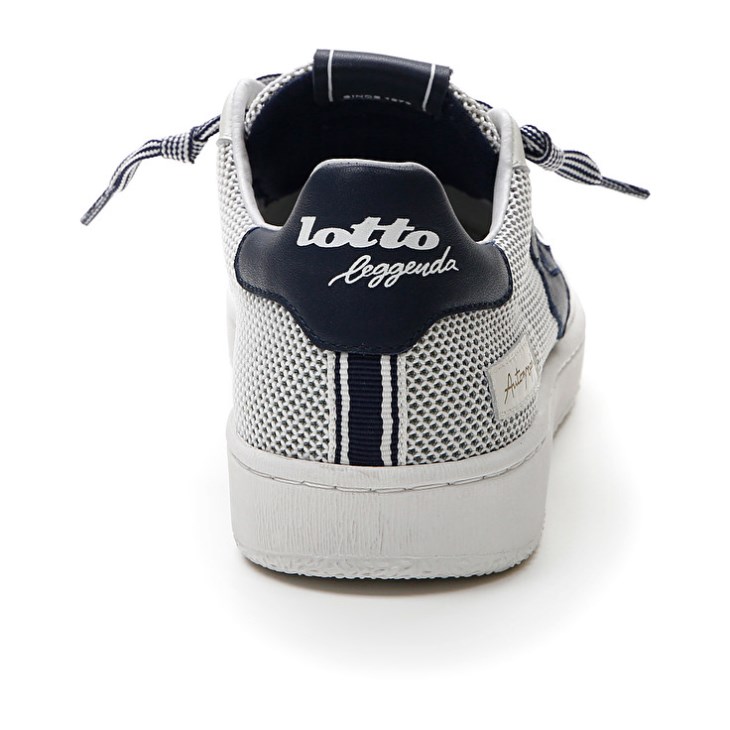 Zapatillas Lotto Autograph NET Hombre Blancas Azules | TI073397U3