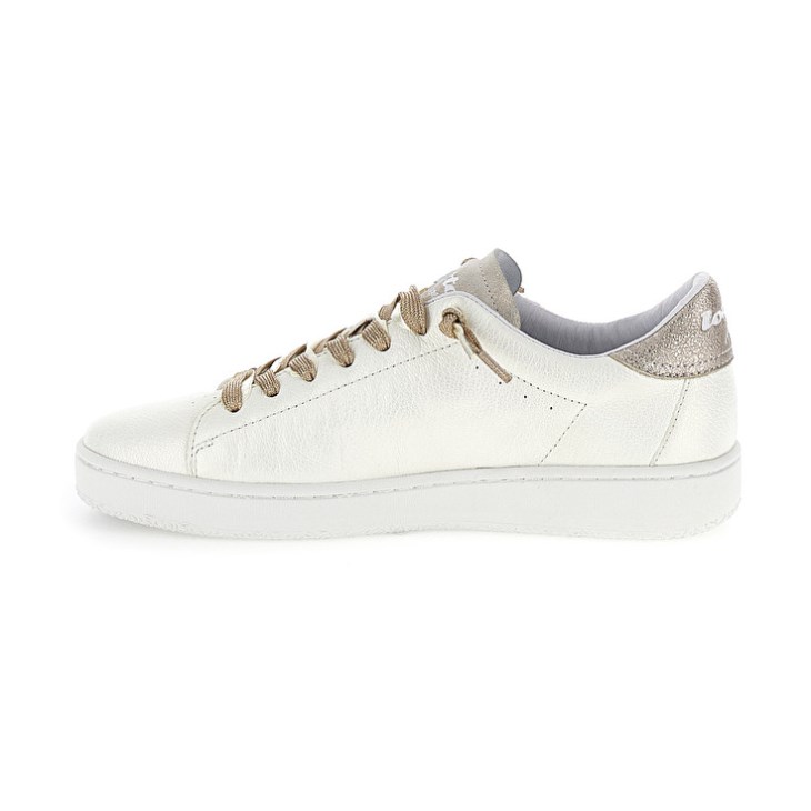 Zapatillas Lotto Autograph Pearl W Mujer Blancas Doradas | QA395209I1