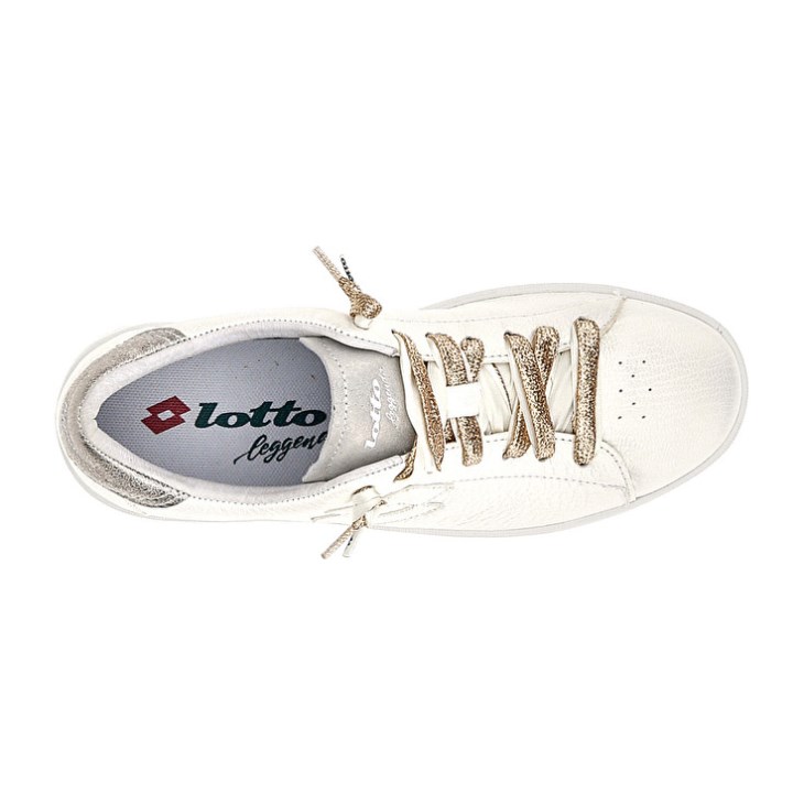 Zapatillas Lotto Autograph Pearl W Mujer Blancas Doradas | QA395209I1