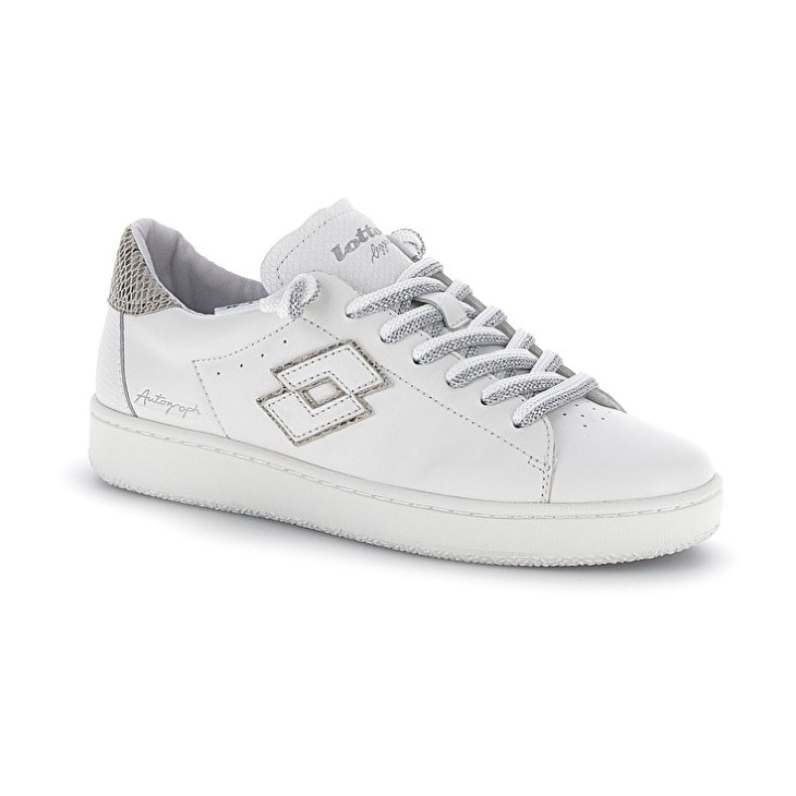 Zapatillas Lotto Autograph Snake W Mujer Blancas | RK172637N4
