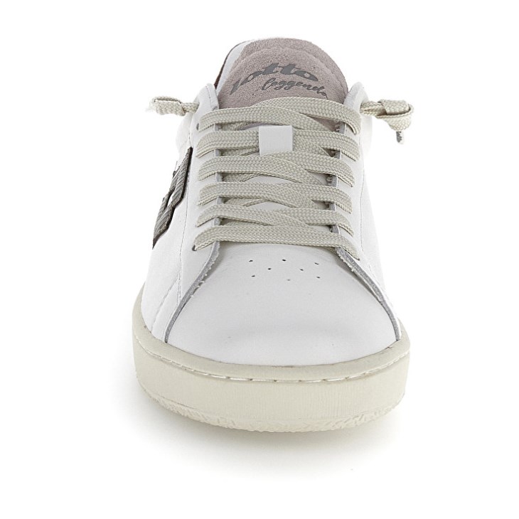 Zapatillas Lotto Autograph Stripes 2 Hombre Blancas | NJ802260T9