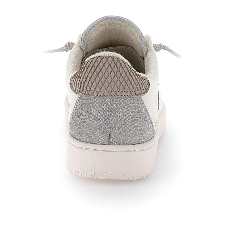 Zapatillas Lotto Autograph Suede W Mujer Blancas Plateadas | RT770607T6