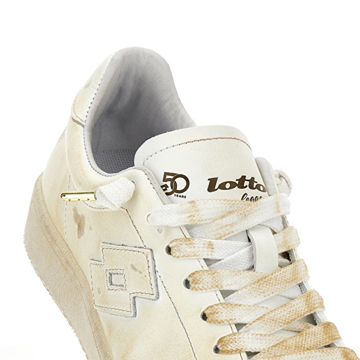 Zapatillas Lotto Autograph W 50 YRS Mujer Creme | IK543004L1