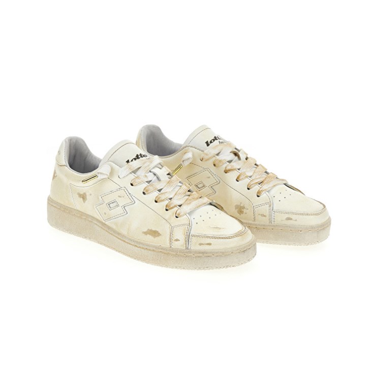 Zapatillas Lotto Autograph W 50 YRS Mujer Creme | IK543004L1