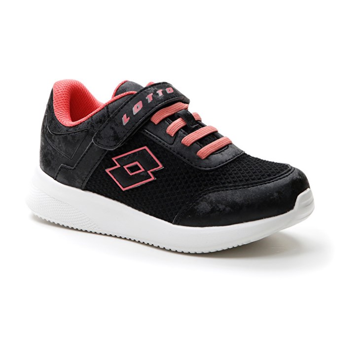 Zapatillas Lotto Evolite AMF III CL S Niños Negras Coral | TP831583P2