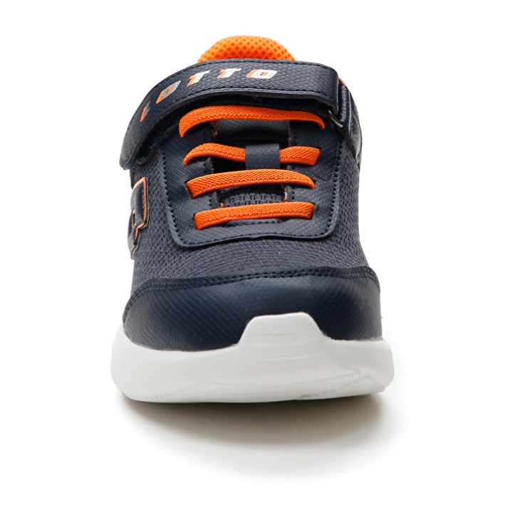 Zapatillas Lotto Evolite AMF III Mlg CL S Niños Azules Negras Naranjas | AD399459T3
