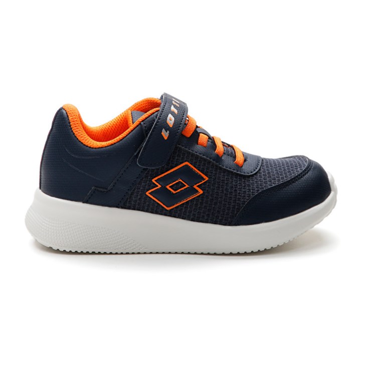 Zapatillas Lotto Evolite AMF III Mlg CL S Niños Azules Negras Naranjas | AD399459T3