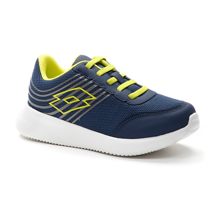 Zapatillas Lotto Evolite AMF VI CL Niños Azules Verde Gris | JG614721X4