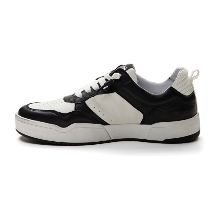Zapatillas Lotto Hoop Stars 1 Hombre Blancas Negras | PG284478P4