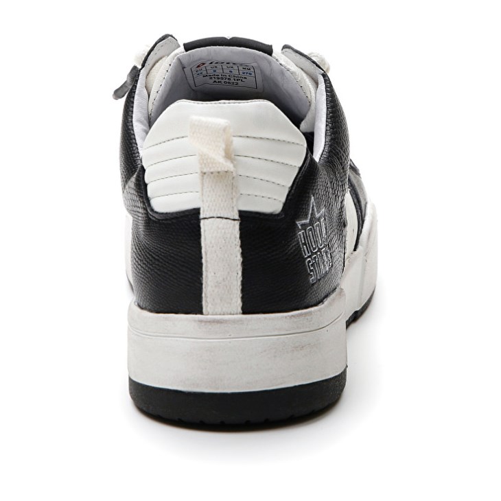 Zapatillas Lotto Hoop Stars 1 Hombre Blancas Negras | PG284478P4