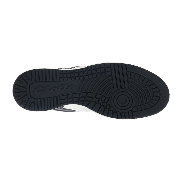 Zapatillas Lotto Hoop Stars 1 Hombre Blancas Negras | PG284478P4