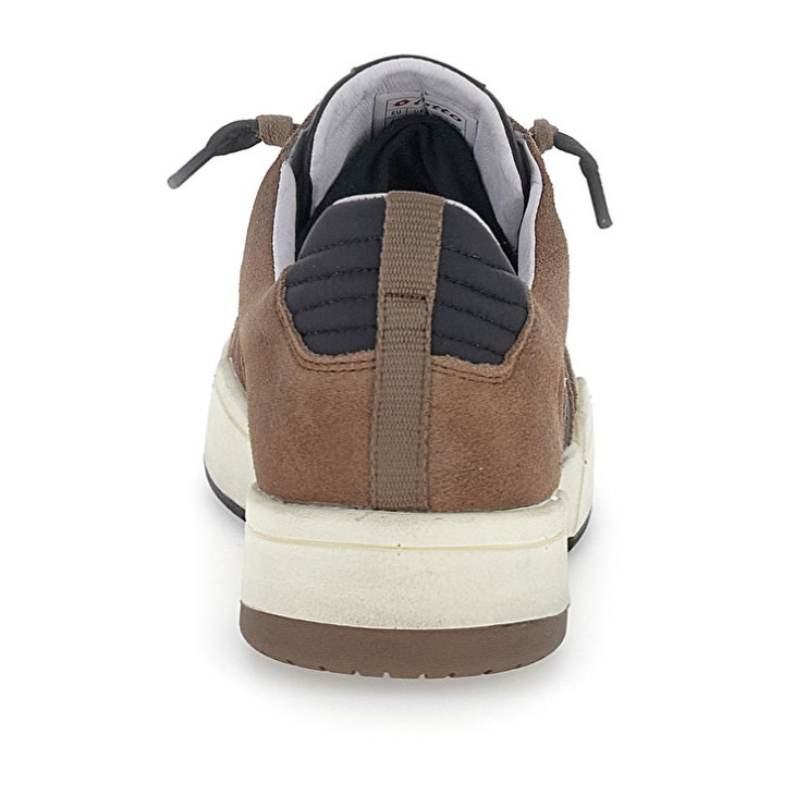 Zapatillas Lotto Hoop Stars Suede Hombre Marrones Negras | CP542664J1