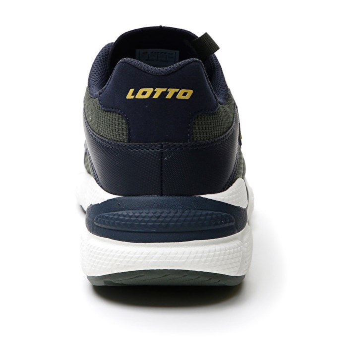 Zapatillas Lotto Sirius '95 AMF Hombre Azules Oscuro Verde Oscuro Doradas | WI650815C6