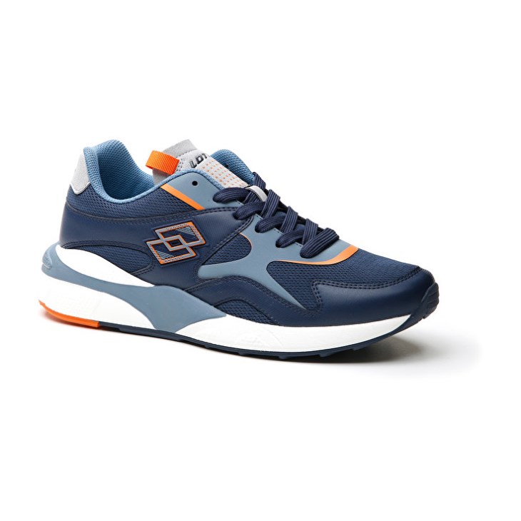 Zapatillas Lotto Sirius '95 AMF II Hombre Azules Azules Gris | II786418W3