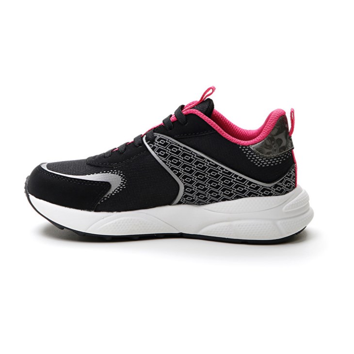 Zapatillas Lotto Sirius AMF CL Niños Negras Rosas | UK469856P4