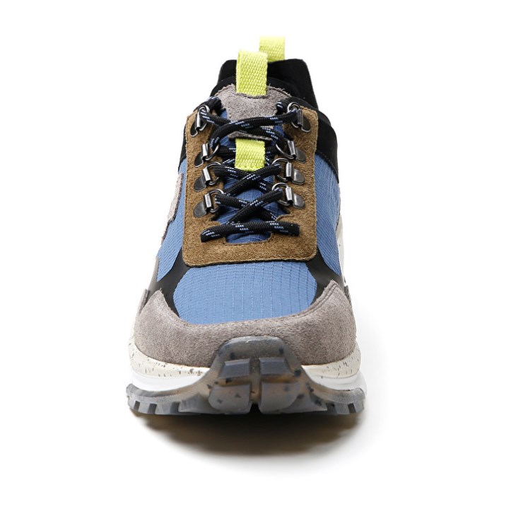 Zapatillas Lotto Tokyo Fuji Hombre Gris Azules Doradas | RW131103D4