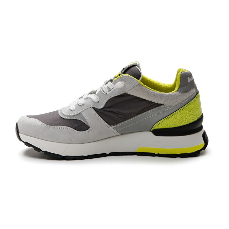 Zapatillas Lotto Tokyo Ginza Crack Hombre Gris Gris Verde | VM229102O1