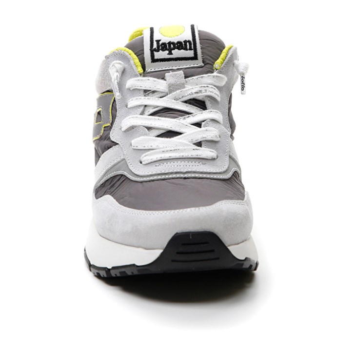 Zapatillas Lotto Tokyo Ginza Crack Hombre Gris Gris Verde | VM229102O1